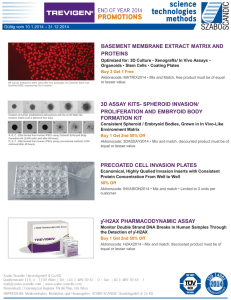 basement membrane extract matrix and proteins - Szabo