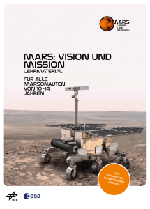 mars: vision und mission