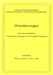 Orientierungen Judentum