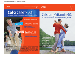 Calcium/Vitamin-D3 in Kombination mit
