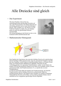 Alle Dreiecke sind gleich