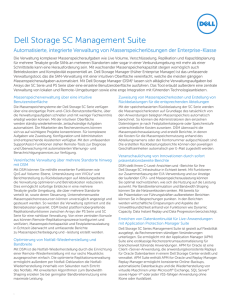 Dell Storage SC Management Suite