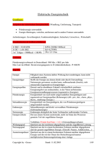 Elektrische Energietechnik