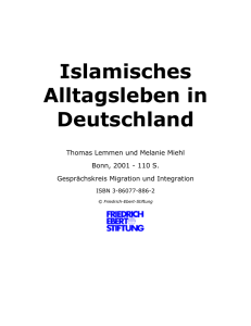 Islamisches Alltagsleben in Deutschland