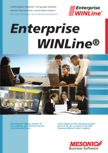 Enterprise WINLine® Enterprise - Starke Datensysteme Erfurt GmbH