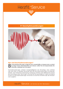 Herzrhythmusstörungen - Herzfit