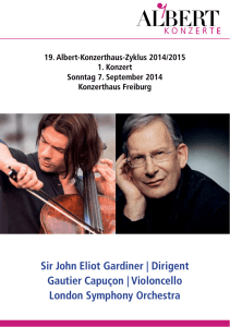 Sir John Eliot Gardiner | Dirigent Gautier