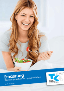 Ernährung - bei DESY in Zeuthen!