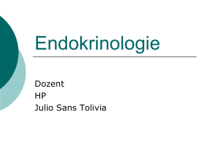 Endokrinologie Power Point Julio Sans