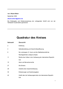 Quadratur des Kreises - AG Friedensforschung