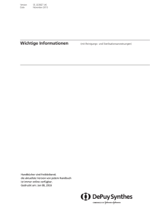 Wichtige Informationen