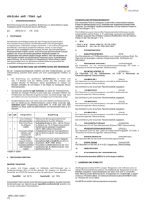 VIR-ELISA ANTI - TOXO - IgG - Viro Immun Diagnostics GmbH