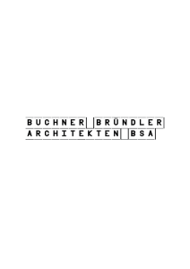 Untitled - buchner bründler architekten