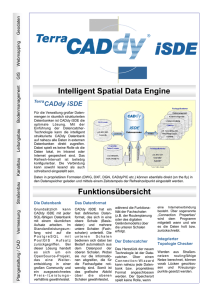 Intelligent Spatial Data Engine Funktionsübersicht