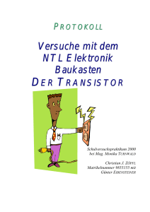 NTL-Baukasten, TRANSISTOR