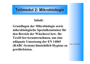 Teilmodul 2: Mikrobiologie