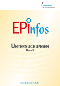 untersuchungen - Diakonie Kork