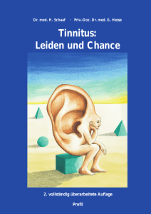 Tinnitus: Leiden und Chance