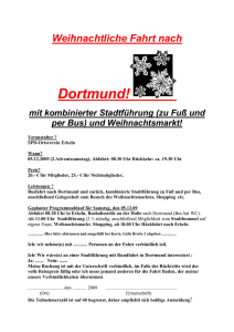 Teilnehmen an unserer Fahrt nach Dortmund - SPD