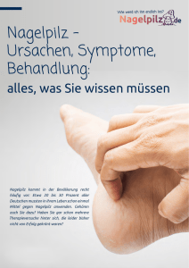 Nagelpilz – Ursachen, Symptome, Behandlung: