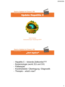 Update Hepatitis C