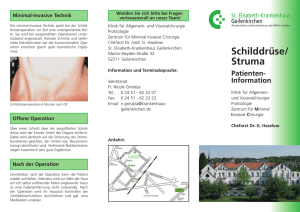 Flyer_Struma_Layout 1 - St. Elisabeth Krankenhaus Geilenkirchen