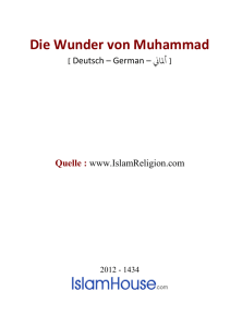 Die Wunder von Muhammad