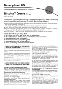 Micotar® Creme - Dermapharm AG