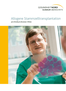 Allogene Stammzelltransplantation
