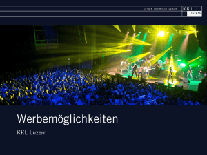 Folie 1 - KKL Luzern