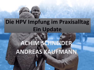 HPV IMPFUNG 2015