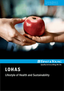 Lifestyle of Health and Sustainability