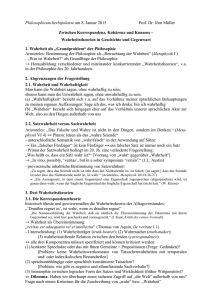 Philosophicum herbipolense am 8. Januar 2015 Prof. Dr. Jörn