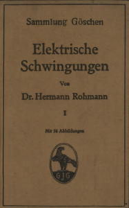 Elektrische Schwingungen