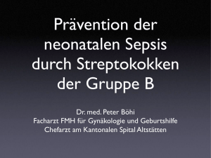 GBS-Bakteriurie - Praxis Dr. med. Peter Böhi
