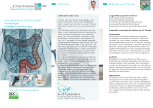 Proktologie - Verbund Katholischer Kliniken Düsseldorf