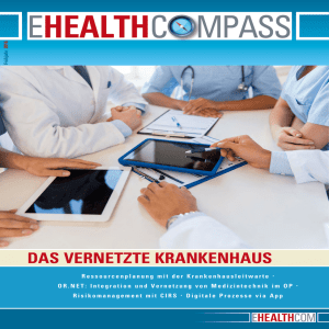 das vernetzte krankenhaus - E-HEALTH-COM