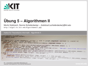 preflow-push Algorithmus - am Institut für Theoretische Informatik