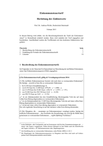 Einkommensteuer - Herleitung des Tarifs (PDF--Datei)