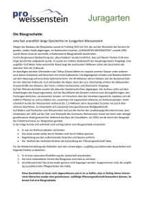 Juragarten - Pro Weissenstein