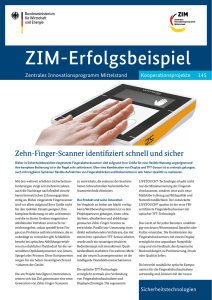 Zehn-Finger-Scanner identifiziert schnell und sicher