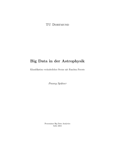 Big Data in der Astrophysik