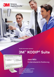 Leistungsbeschreibung 3M KODIP Suite