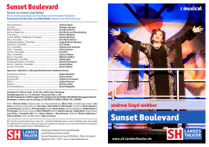 Sunset Boulevard - Landestheater Schleswig