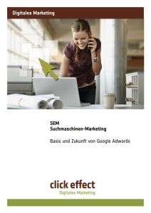 SEM mit Google Adwords