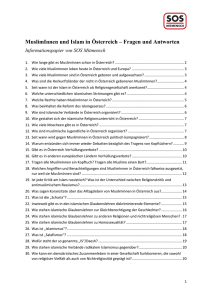 MuslimInnen und Islam in Österreich