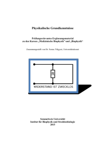 Physikalische Grundkenntnisse