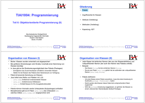 TIAI1004: Programmierung