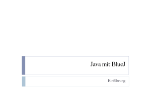 Java mit BlueJ