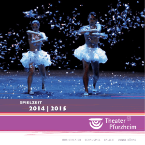 2014 | 2015 - Theater Pforzheim